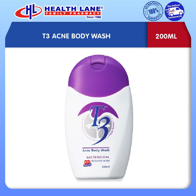 T3 JERAWAT SABUN BADAN (200ML)